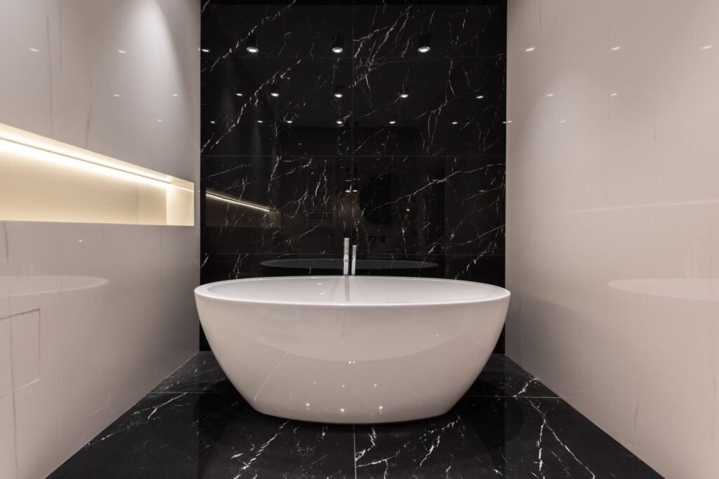 Custom bathroom remodeling project by RAFA Home Builders